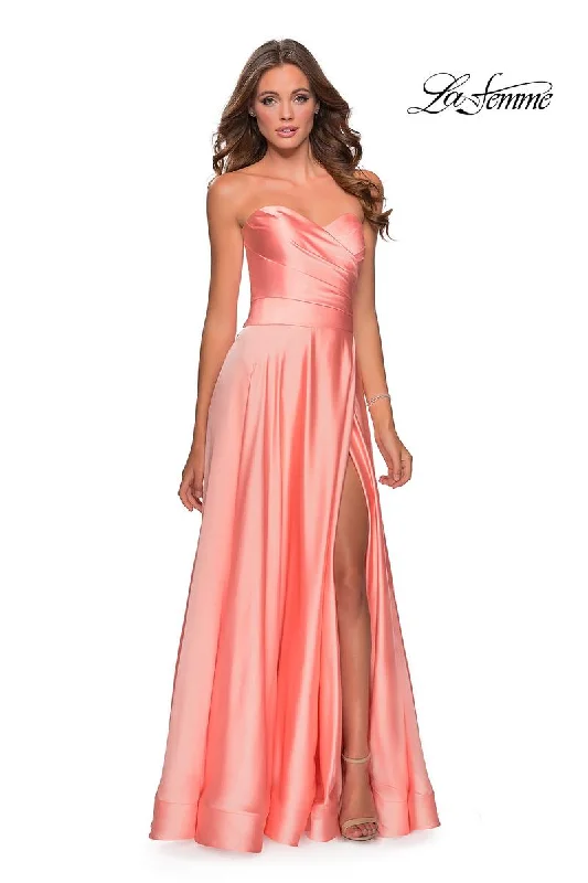 Fairy - themed party dresses with wings and glitter for a magical lookLa Femme Dress 28608 Fairy - themed party dresses with wings and glitter for a magical lookLa Femme Dress 28608