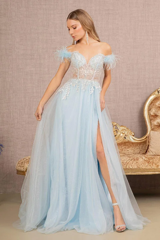 Prom Long Off Shoulder Gown