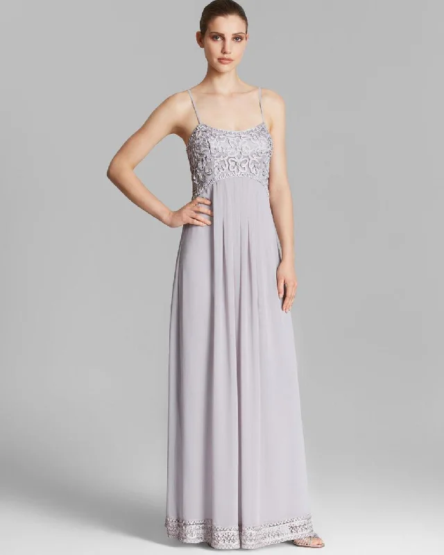 Formal dresses with empire waists and organza overlays for a feminine lookSue Wong - Ribbon Chiffon A-Line Dress C4237 Formal dresses with empire waists and organza overlays for a feminine lookSue Wong - Ribbon Chiffon A-Line Dress C4237
