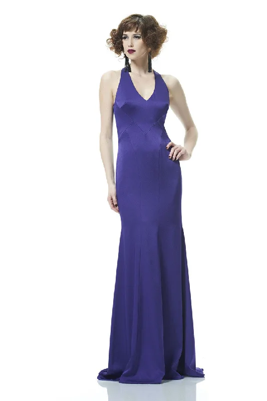 Formal dresses with ruffled skirts and bow accents for a charming prom appearanceTheia - 883046 Satin Crepe Trumpet Gown Formal dresses with ruffled skirts and bow accents for a charming prom appearanceTheia - 883046 Satin Crepe Trumpet Gown