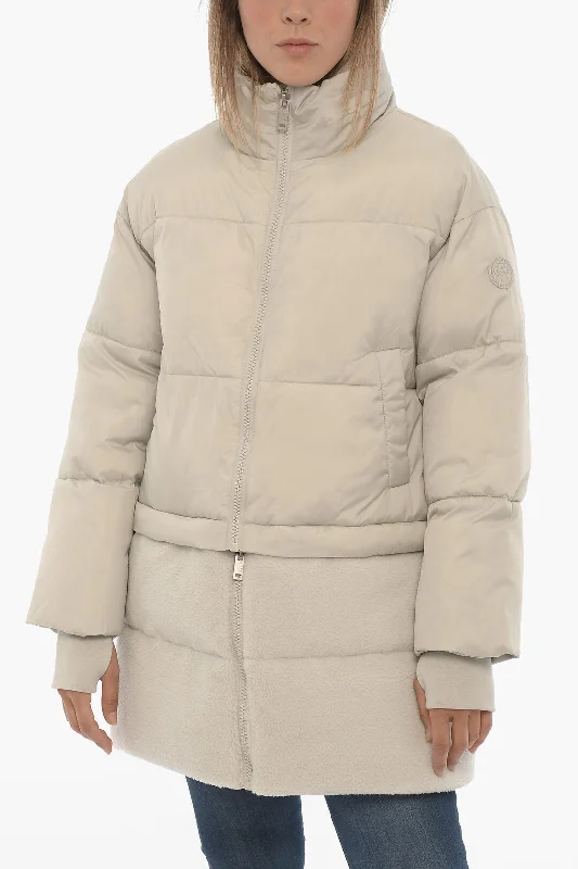 Mid - length women's down coats in a slim fit for a modern and sleek appearanceUGG Padded ANNABETH Jacket with Faux Fur Mid - length women's down coats in a slim fit for a modern and sleek appearanceUGG Padded ANNABETH Jacket with Faux Fur