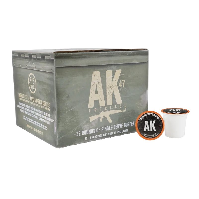 AK-47 Espresso Blend Rounds 32 ct