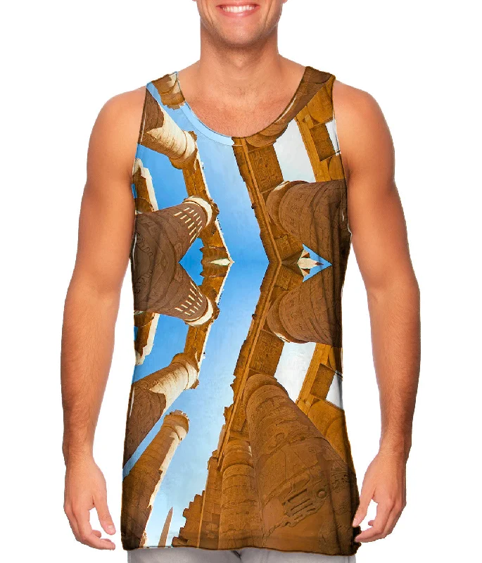Women's Longline Tank Tops with Abstract PrintsEgypt Jordan