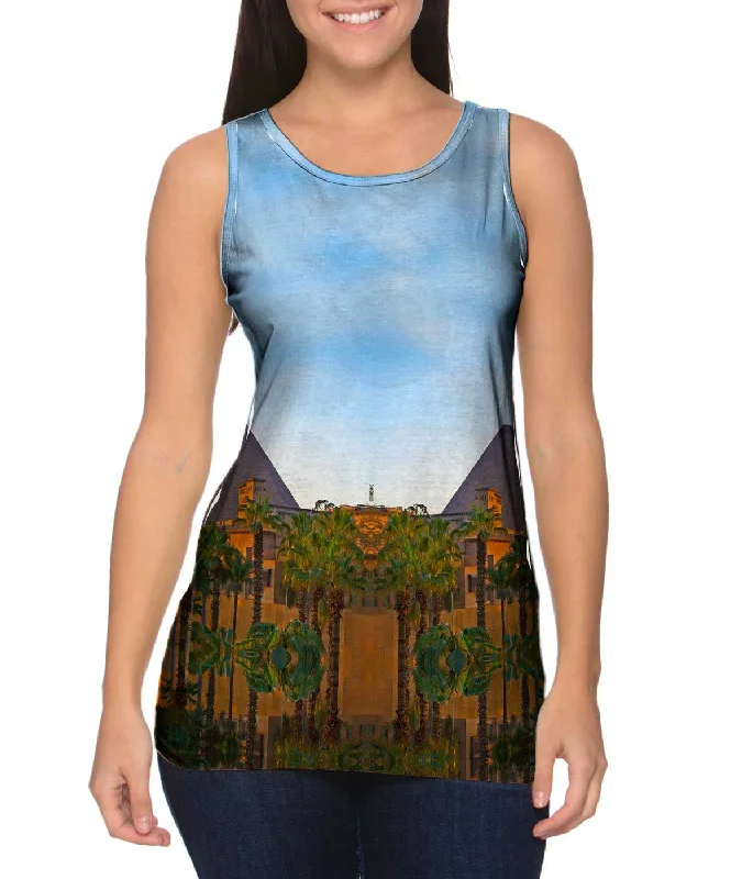 Women's Sleeveless Ribbed Tank Tops for a Trendy LookEgypt Pyramid