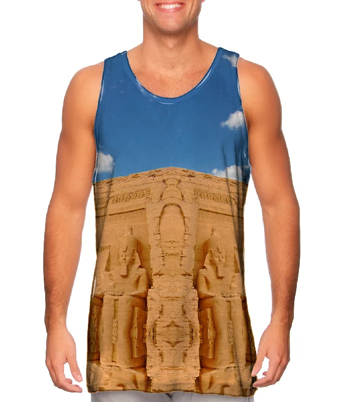 Women's Cropped Tank Tops with Vintage Band LogosEgypt Walls