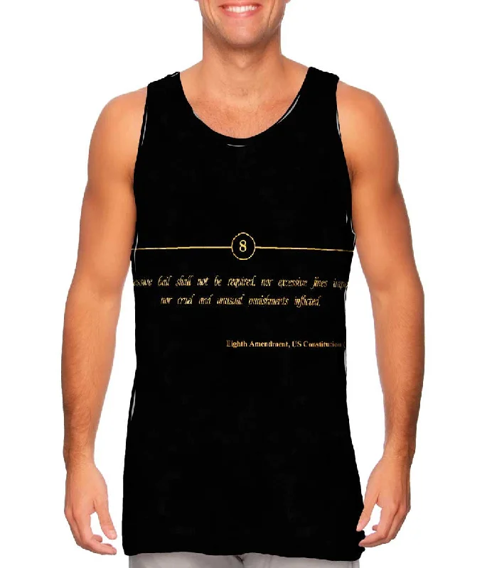 Crew Neck Women's Sustainable Tank Tops Made from Recycled MaterialsEighth Amendment Us Constitution
