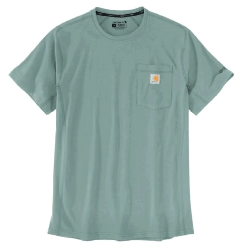 104616 -  Carhartt force® relaxed fit midweight short-sleeve pocket t-shirt - Blue Surf