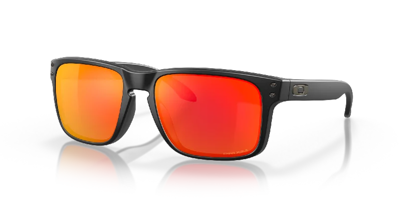 Holbrook Sunglasses - Matte Black/Prizm Ruby Lenses