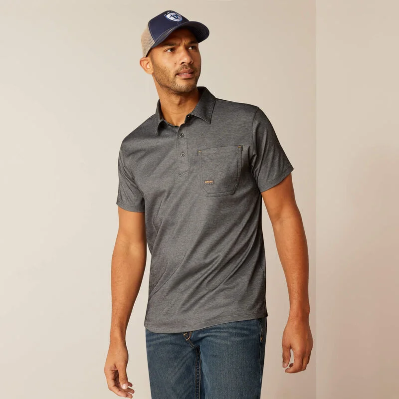 Rebar Foreman Polo, Charcoal