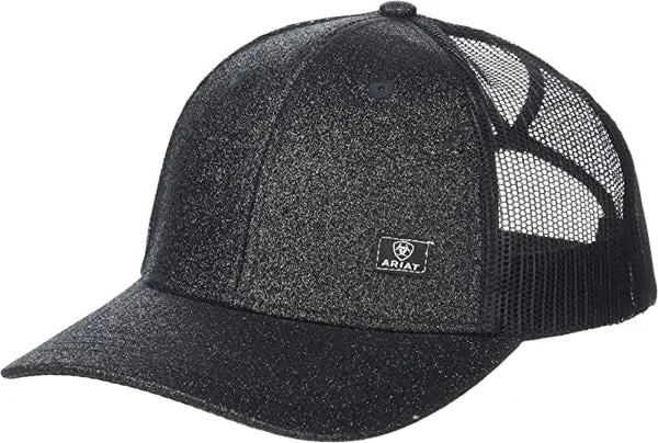 ARIAT Women's Cap Glitter Messy - Black