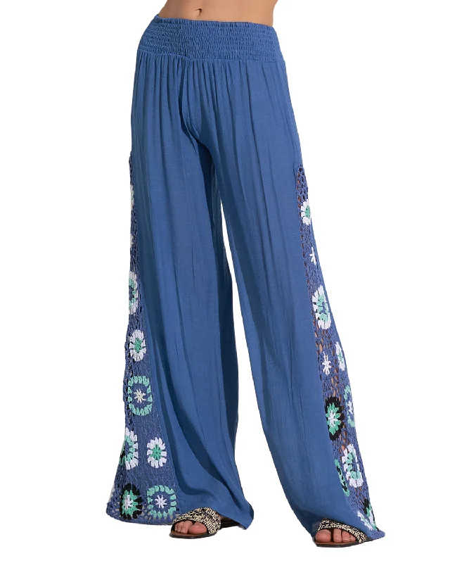 2025 Elan Crochet Side Cover Up Pant (More colors available) - Crc2191