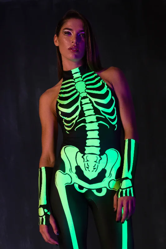 Sleeveless Bodysuits for a Cool and Casual Summer LookAcid Neon Catsuit