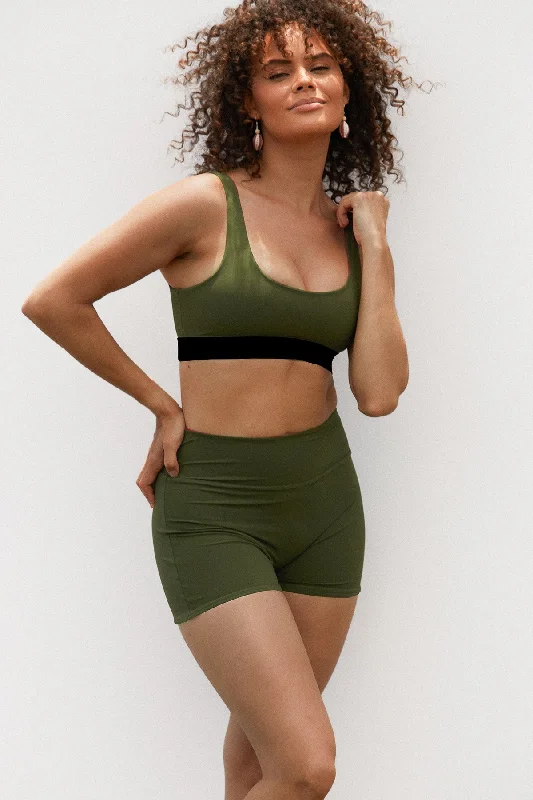 High - performance bikini with quick - drying fabric for active swimmersAndi Reversible Swim Shorts - Eucalyptus Moon High - performance bikini with quick - drying fabric for active swimmersAndi Reversible Swim Shorts - Eucalyptus Moon