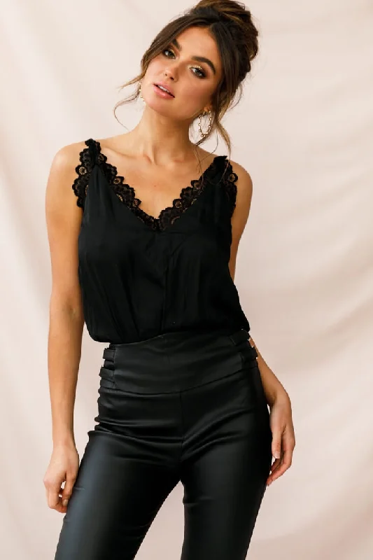 Sheer Bodysuits for a Seductive and Alluring OutfitBrooklyn Camisole Sexy Lace Bodysuit Black Sheer Bodysuits for a Seductive and Alluring OutfitBrooklyn Camisole Sexy Lace Bodysuit Black