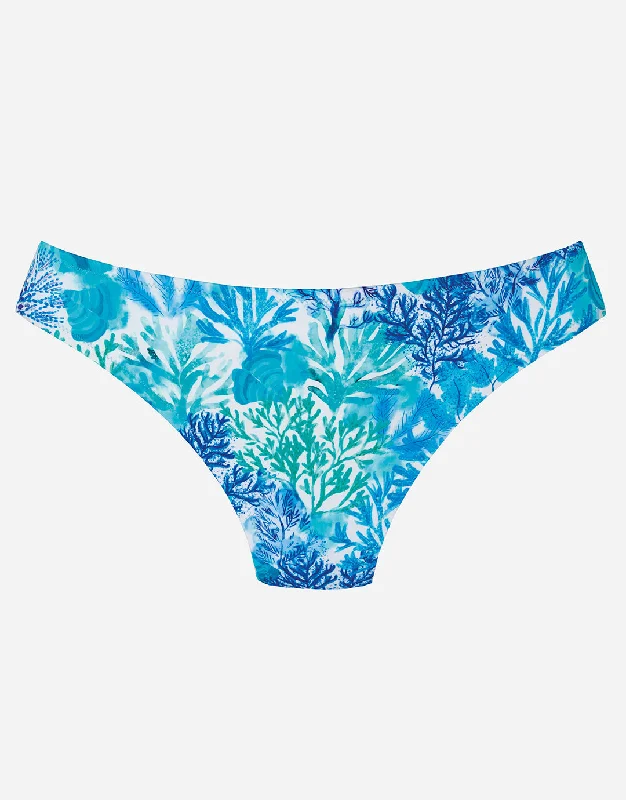 Convertible bikini that can be worn in multiple styles for versatilityCoral Hipster Bikini Pant - Turquoise Convertible bikini that can be worn in multiple styles for versatilityCoral Hipster Bikini Pant - Turquoise