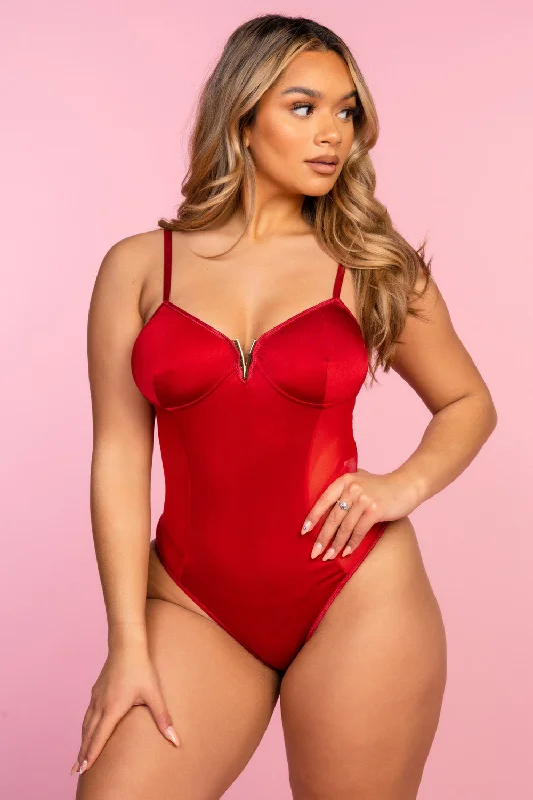 Printed Bodysuits with Floral Patterns for a Feminine VibeV Bodysuit